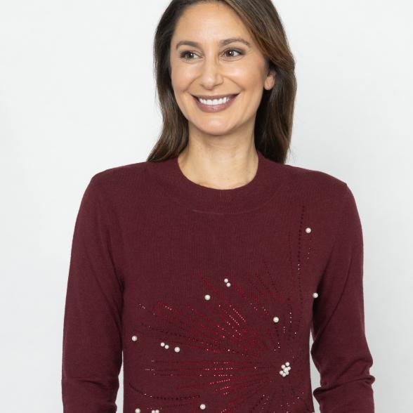 TRENDS by J. Leibfried Pullover bordeaux 46-50 - 113162400003 - 1 - 588px