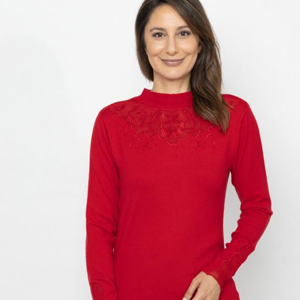 TRENDS by J. Leibfried Pullover rot 46-50 - 113164500003 - 1 - 588px