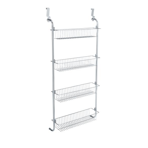 Wenko Türregal XL + 4 Körbe Chrom - 113165300000 - 1 - 588px