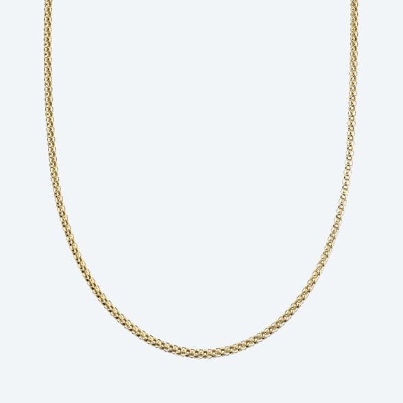 Popcornkette 585 Gelbgold ca. 45+5 cm - 113169800000 - 1 - 588px