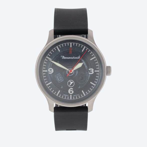 Messerschmitt Herrenuhr "Bugrad" Silikonband - 113175900000 - 1 - 588px