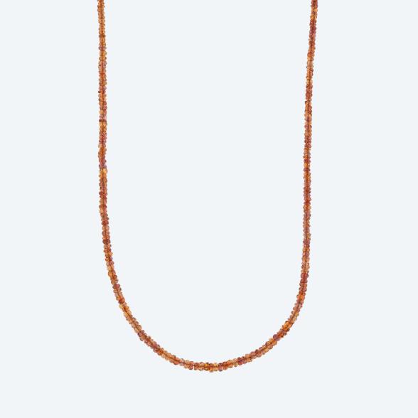 STAR Collier Saphir, Karabiner 925 vergoldet - 113178700000 - 1 - 588px