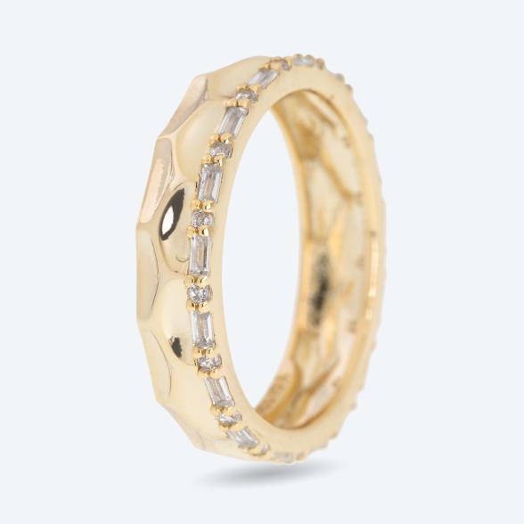 Ring 925 Sterling Silber vergoldet Zirkonia 19 - 113185300004 - 1 - 588px