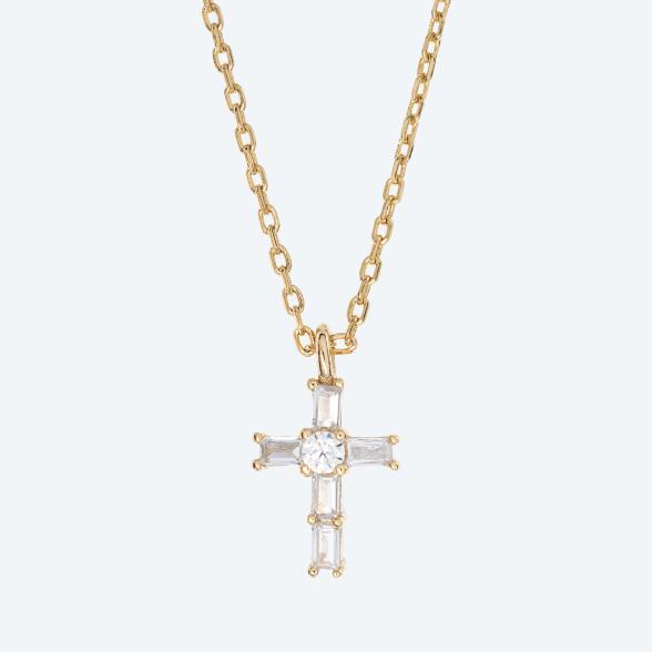 Anhänger mit Kette 925 St. Silber verg. Zirkonia - 113185400000 - 1 - 588px