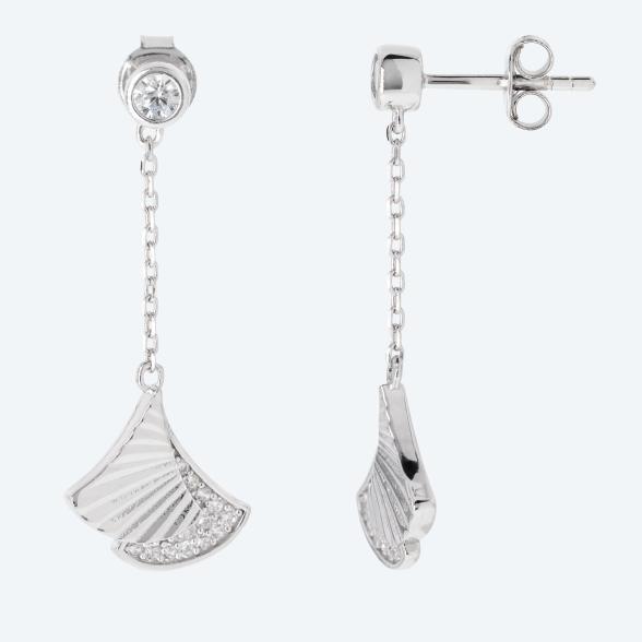 Ohrhänger 925 St. Silber rhodiniert Zirkonia - 113185500000 - 1 - 588px