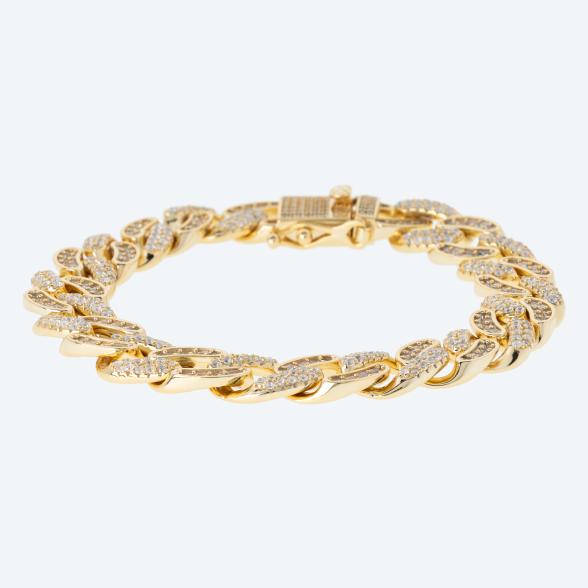 Armband 925 Sterling Silber vergoldet Zirkonia - 113185800000 - 1 - 588px