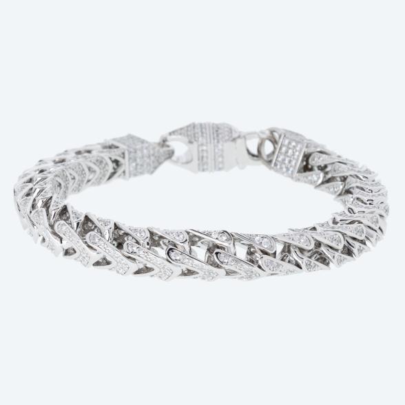 Armband 925 Sterling Silber rhodiniert Zirkonia - 113185900000 - 1 - 588px