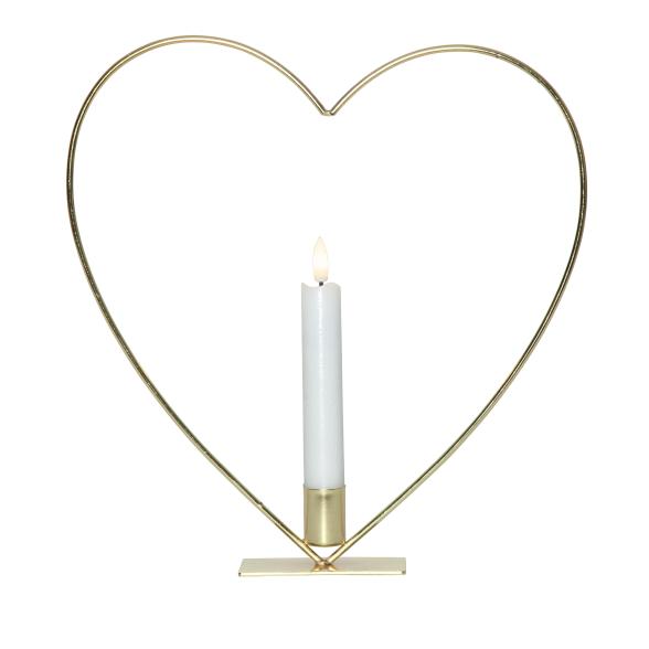 Metallherz mit Kerze - 113193700000 - 1 - 588px