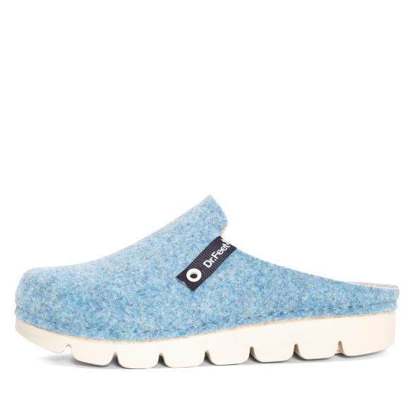 Dr. Feet Damenhausschuhe hellblau 36 - 113194400001 - 1 - 588px