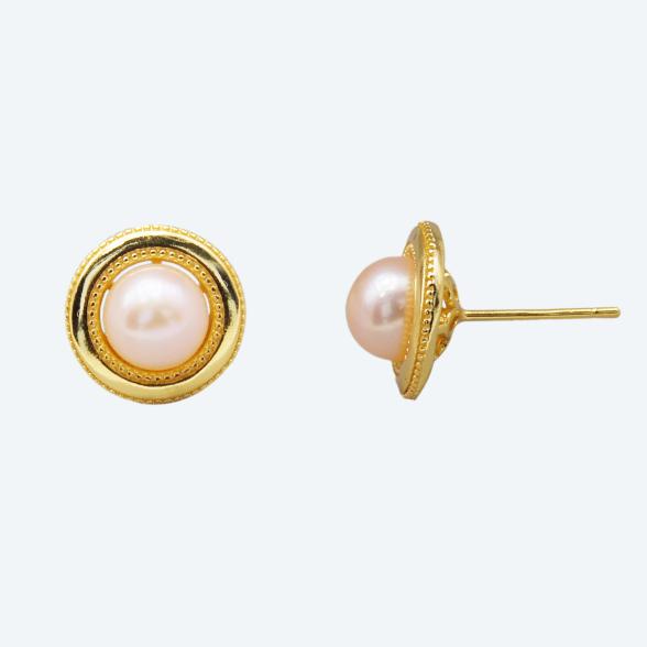 Ohrstecker 925 vergoldet Süßwasserzuchtperle - 113199800000 - 1 - 588px