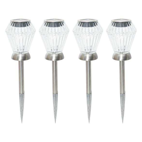 Solarleuchten Diamant 4er Set - 113206100000 - 1 - 588px