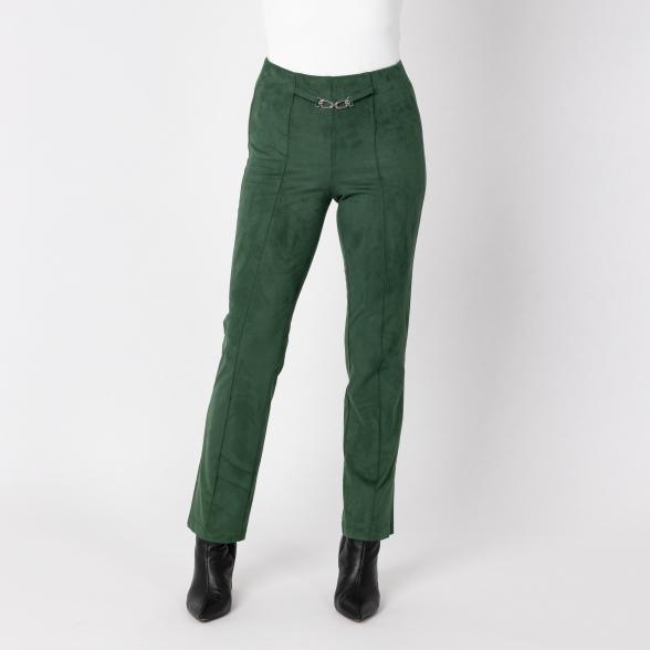 Perfectly JU Hose 'Leni' Regular dunkelgrün 32/34 - 113212200001 - 1 - 588px