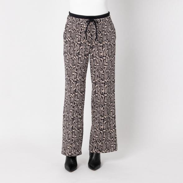 Perfectly JU Hose 'Bella' Wide schwarz/beige 32/34 - 113212500001 - 1 - 588px