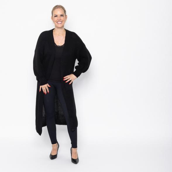 Damen-Strickjacke schwarz - 113225600000 - 1 - 588px