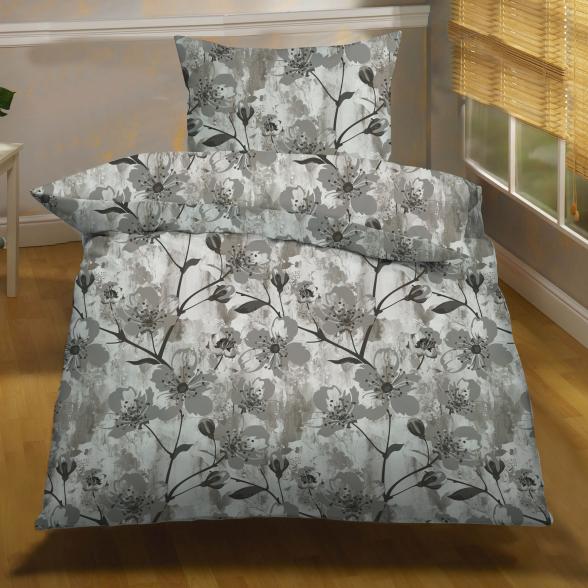 AllSeasons Bettwäsche 4tlg. mit Blumen - 113232100000 - 1 - 588px