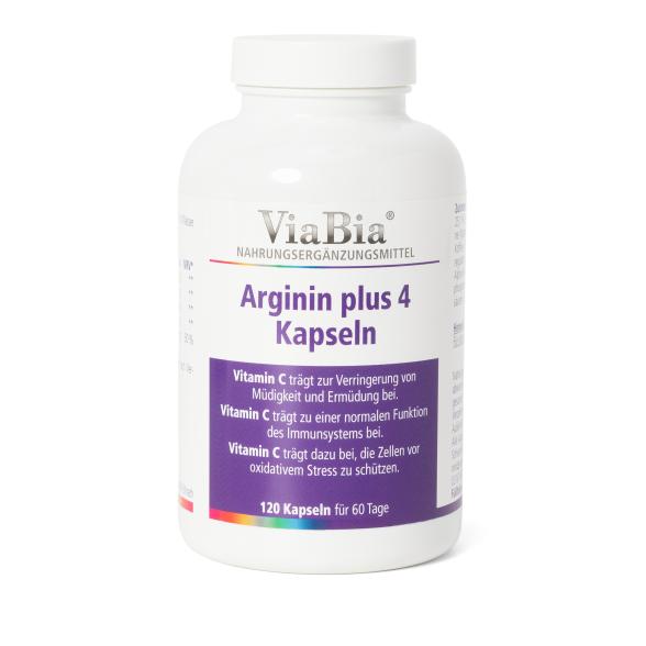ViaBia Arginin plus 4 120 Kapseln - 113243400000 - 1 - 588px