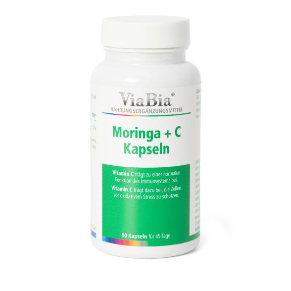 ViaBia Moringa + C 90 Kaps - 113243500000 - 1 - 588px