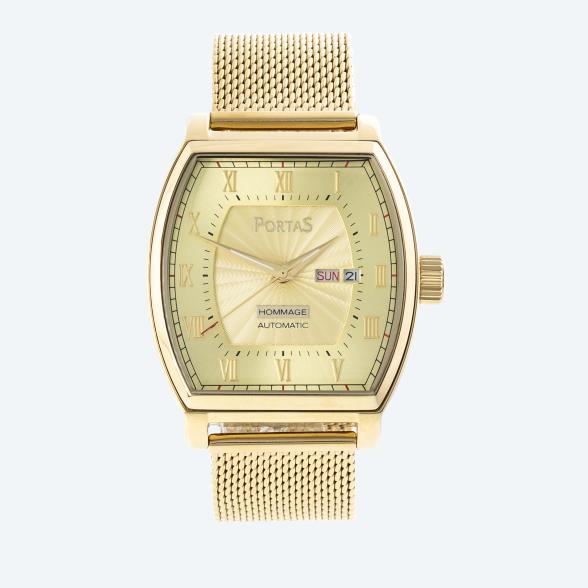 PortaS Herren-Automatikuhr "Kästner" gold - 113251800000 - 1 - 588px