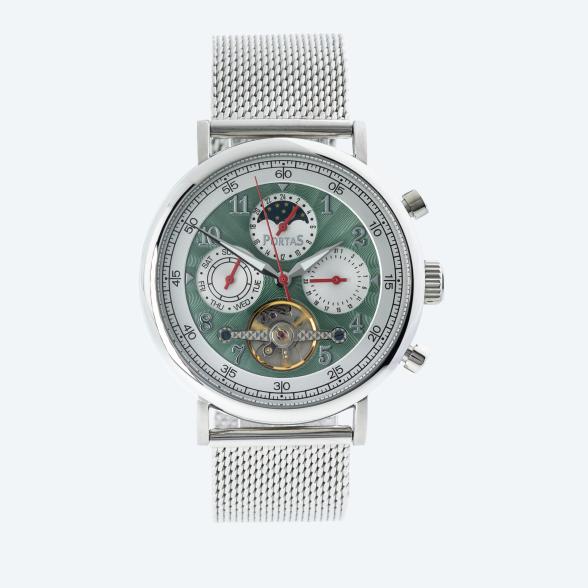 PortaS Herren-Automatikuhr "Spreetal" mintgreen - 113251900000 - 1 - 588px