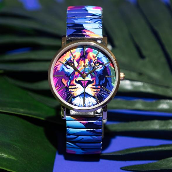 ChocoMoon Damenuhr "Street Art Lion" Quarz - 113253000000 - 1 - 588px