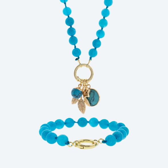 SET: Collier+Armband Jade türkis gefärbt - 113253100000 - 1 - 588px