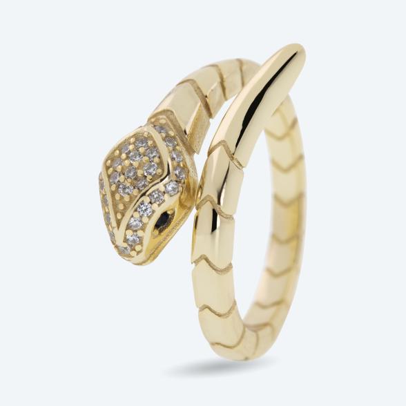 Ring "Brilliant Mamba" 925 vergoldet 16 - 113253500001 - 1 - 588px