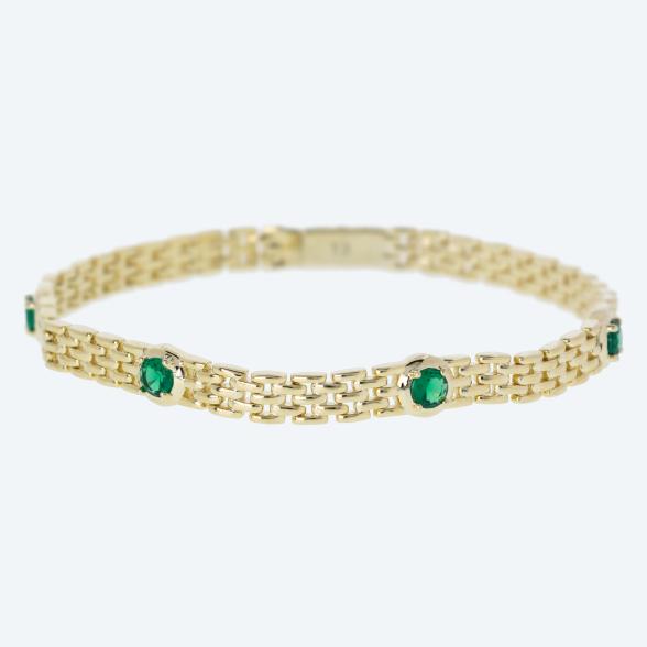 Armband Bronze vergoldet Zirkonia - 113254500000 - 1 - 588px