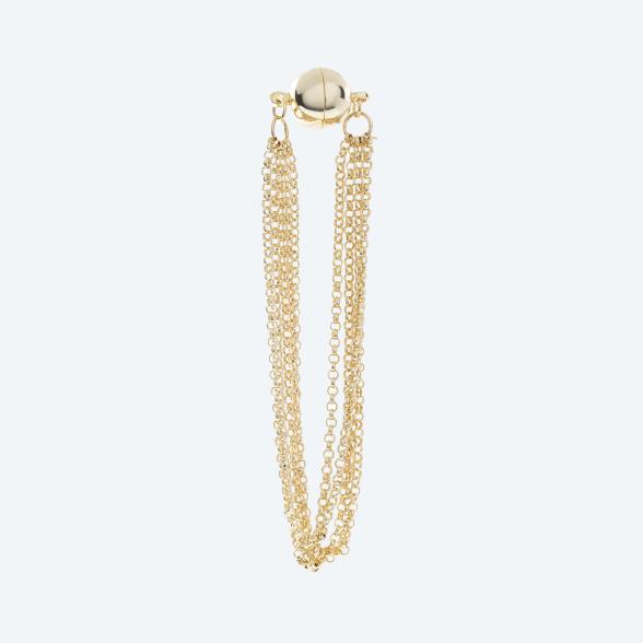 Magnet-Verlängerungskette Messing vergoldet - 113254800000 - 1 - 588px