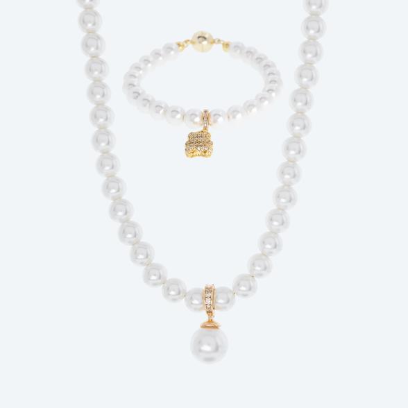 SET: Collier+Armband mit Anhänger Muschelkernperle - 113255200000 - 1 - 588px