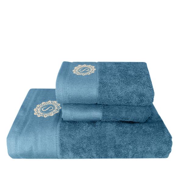 Premium Handtuchset 3tlg. blau - 113257200000 - 1 - 588px