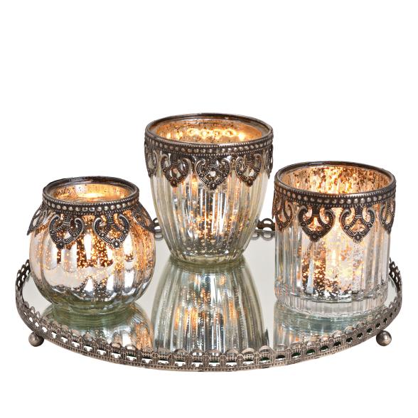 Spiegeltablett mit Windlichter - 113258200000 - 1 - 588px