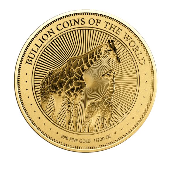 Bullion Coin of the World 2025 "Giraffe" 1/200 oz. - 113261700000 - 1 - 588px
