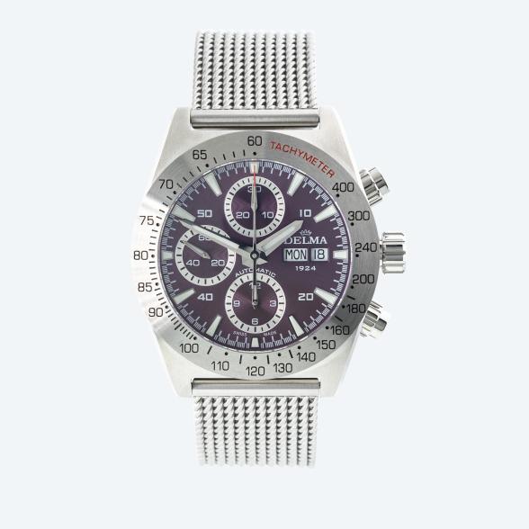 DELMA Herrenuhr "Montego Automatik" purple - 113273500000 - 1 - 588px