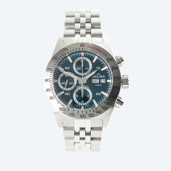 DELMA Herrenuhr "Montego Automatik" deep teal - 113273700000 - 1 - 588px