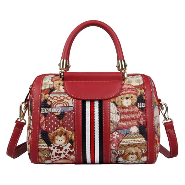 Henney Bear Henkeltasche rot/multicolor - 113275800000 - 1 - 588px