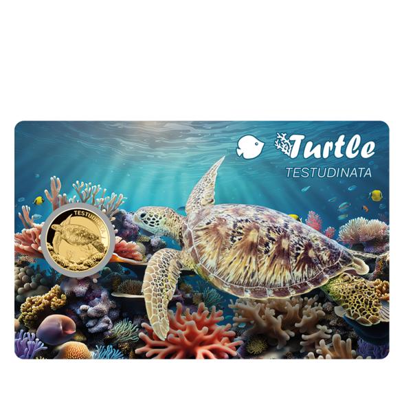 Coincard "Turtle" 1/1000 oz. Feingold - 113277700000 - 1 - 588px