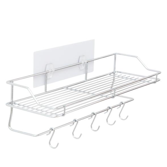 Badregal mit Handtuchhalter ohne Bohren - 113280300000 - 1 - 588px