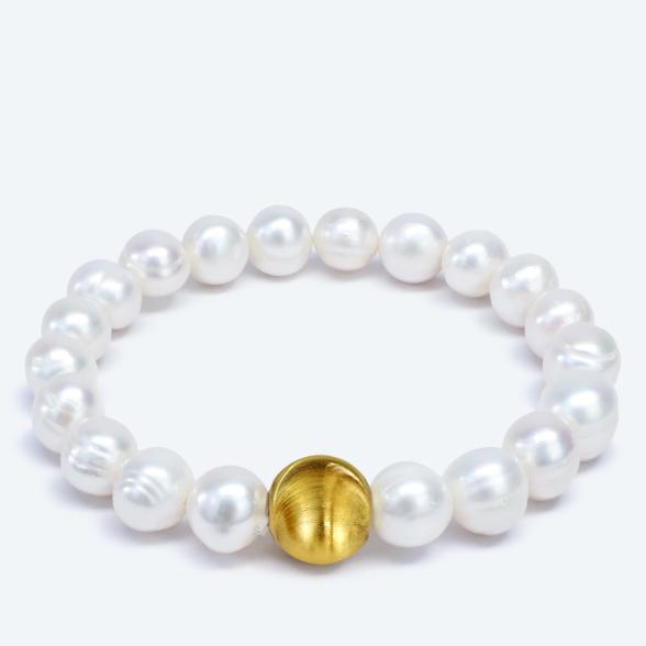 Armband 925 vergoldet Süßwasserzuchtperle - 113281100000 - 1 - 588px