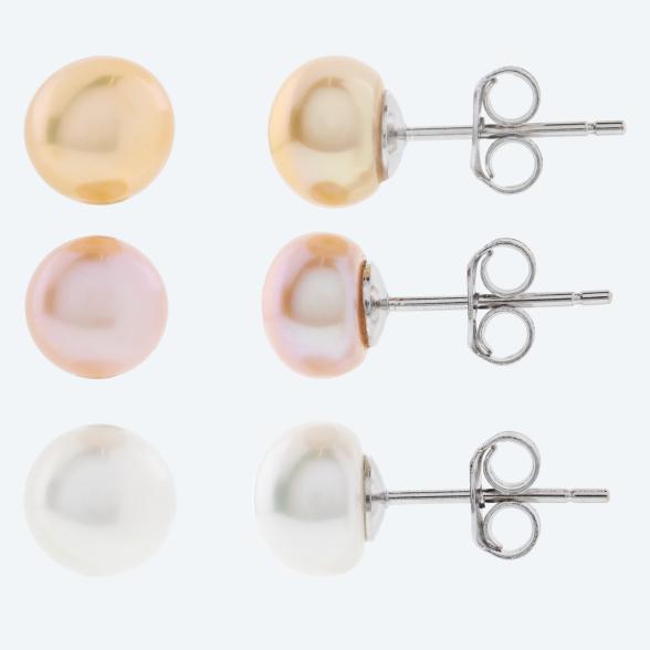 SET: 3 Paar Ohrstecker 925 SWZPerlen - 113282500000 - 1 - 588px