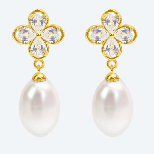 Ohrhänger 925 verg. AAAAAA SWZPerle - 113282700000 - 1 - 588px