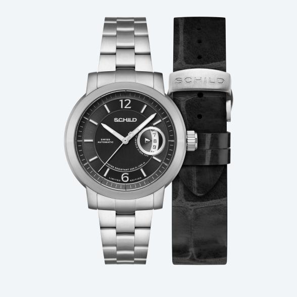 SCHILD Automatikuhr "Heinrich Minimal" schwarz - 113293400000 - 1 - 588px