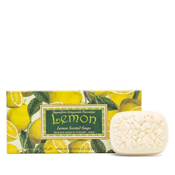 Hartseifen Set aus Italien Lemon 3x125 g - 113294300000 - 1 - 588px