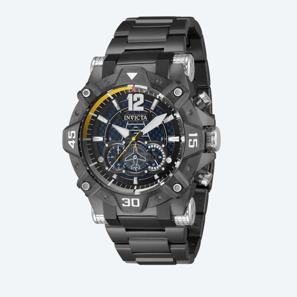 INVICTA Herrenuhr "Aviator" XXL, anthrazit - 113298200000 - 1 - 588px