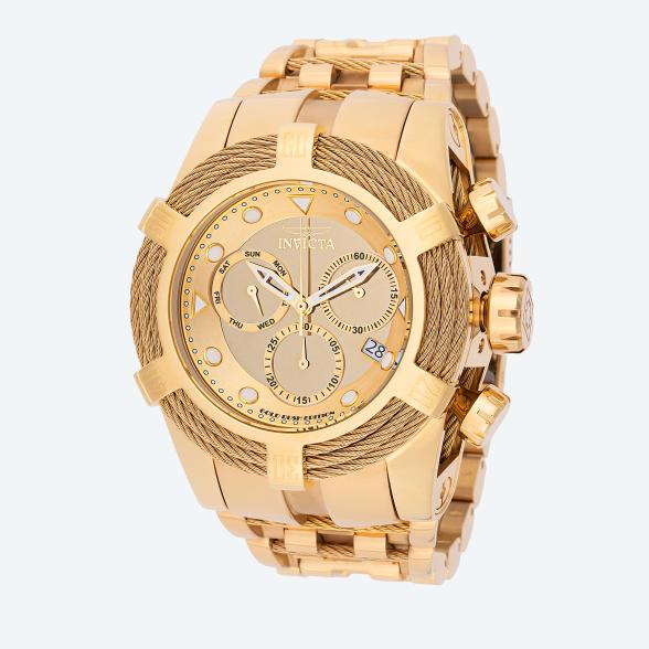 INVICTA Herrenuhr "Bolt" XXL, goldfarben - 113298500000 - 1 - 588px