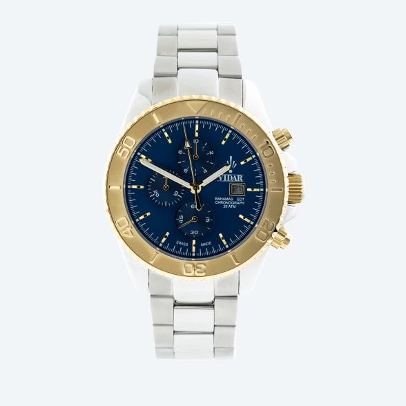 VIDAR Herrenuhr "Bahamas" Chronograph bicolor - 113303500000 - 1 - 588px
