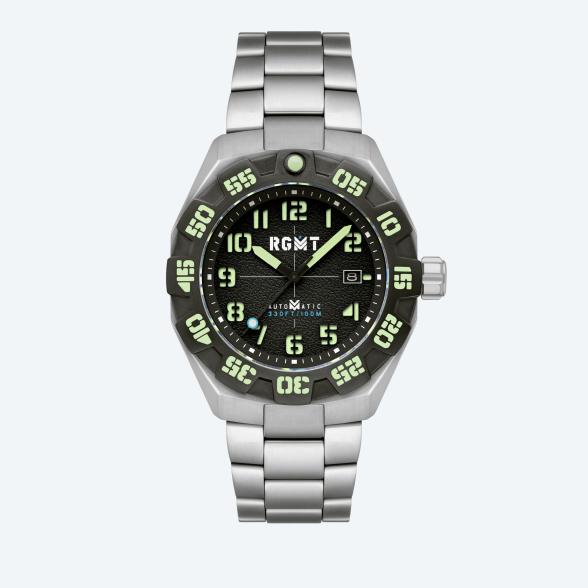 RGMT Herren-Automatikuhr "Field Master" schwarz - 113304100000 - 1 - 588px