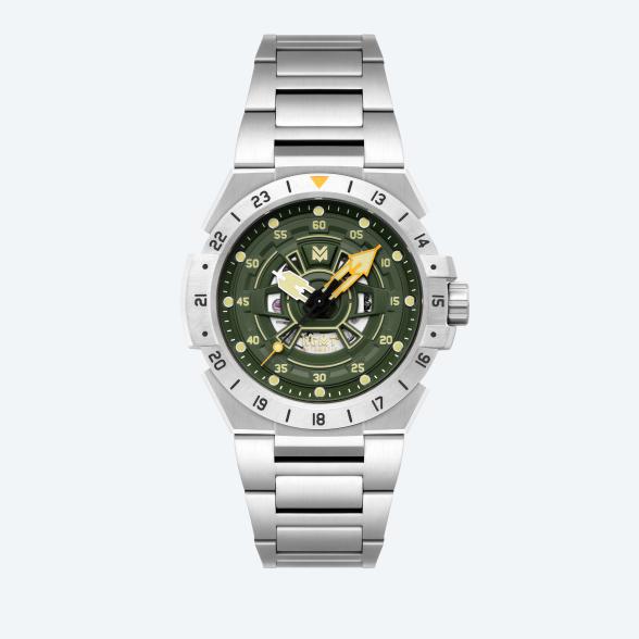 RGMT Herren-Automatikuhr "Himars" grün - 113304500000 - 1 - 588px