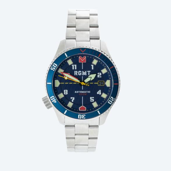 RGMT Herren-Automatikuhr "Recon Diver" blau - 113304700000 - 1 - 588px