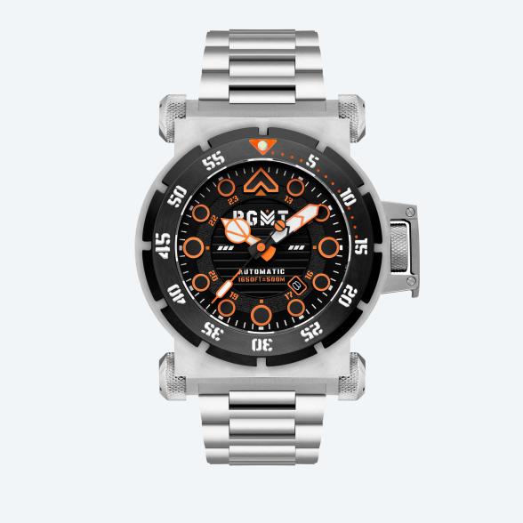 RGMT Herren-Automatikuhr "Centurion", schwarz - 113305400000 - 1 - 588px