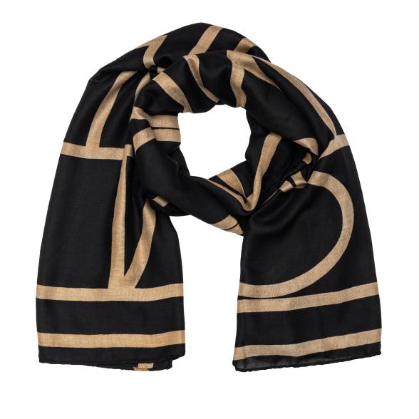Schal schwarz/cognac - 113317000000 - 1 - 588px